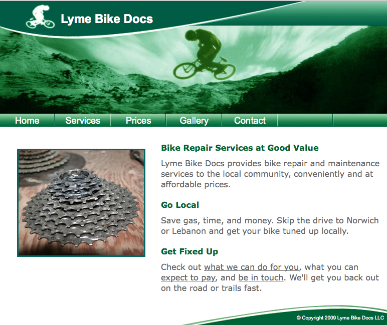 Link to lymebikedocs.com site
